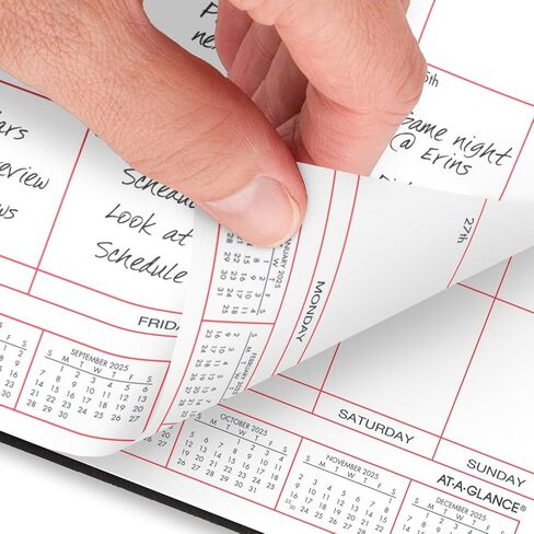 AT-A-GLANCE 2026 Planner, Monthly, 8" x 10", Large, Black (701300526) in Saudi Arabia
