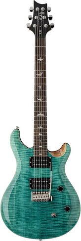 جيتار كهربائي PRS 6 String SE CE 24، فيروزي مع حقيبة جيجا، يمين، (112888::TU :) in Kuwait