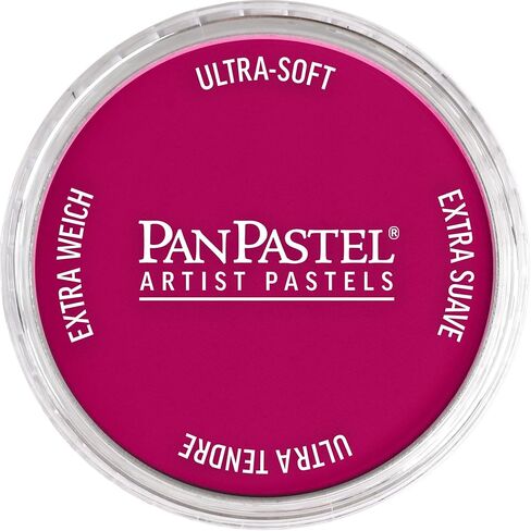Panpastel Artist Pastels by Golden ، Magenta ، 2.44 " / 62mm PAN BAN ، PRASTELS Provessions ، Freefiance Pan Format (تشبه الكيك) in Saudi Arabia