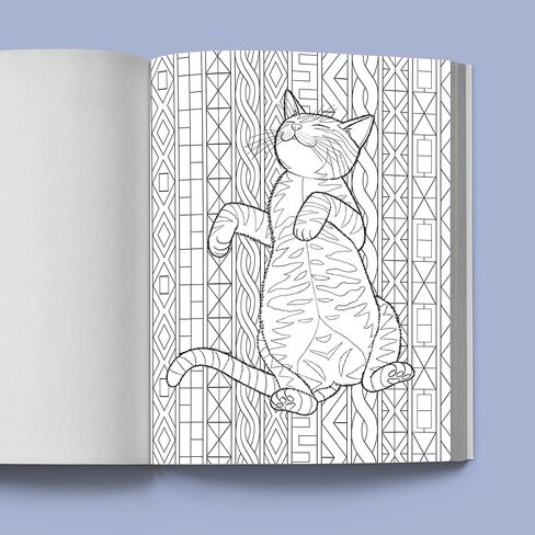 Stress Relief Cat Coloring Book: Calming and Adorable Designs for Adults in Saudi Arabia