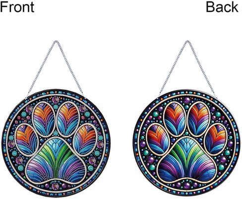 Poetrydraw DIY معلق الماس الماس أسماك مقلنات مدمن مخدرات ، ماس كريستال خاص اللوحة الزخرفة للبالغين ، فني الماس 5D Suncatchers مزدوج الجوه in Kuwait