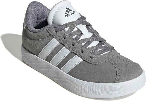 adidas Vl Court 3.0 Lace-Up Sneaker, White/Dark Blue/Better Scarlet, 11.5 US Unisex Little Kid in Saudi Arabia