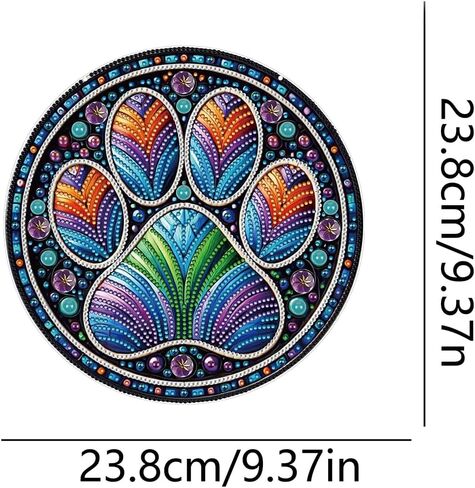 Poetrydraw DIY معلق الماس الماس أسماك مقلنات مدمن مخدرات ، ماس كريستال خاص اللوحة الزخرفة للبالغين ، فني الماس 5D Suncatchers مزدوج الجوه in Kuwait