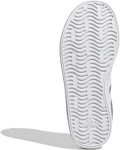 adidas Vl Court 3.0 Lace-Up Sneaker, White/Dark Blue/Better Scarlet, 11.5 US Unisex Little Kid in Saudi Arabia