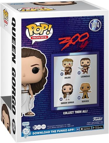 Funko POP! Movies: 300 - Queen Gorgo - 300 The Movie - Collectable Vinyl Figure - Gift Idea - Official Merchandise - for Kids & Adults - Movies Fans - Model Figure for Collectors and Display in Saudi Arabia