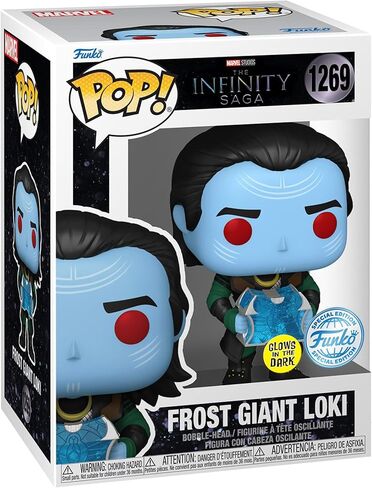 فونكو بوب! عملاق الصقيع Loki Glow-in-the-Dark Earth Figure (#1269) in Saudi Arabia