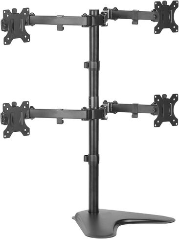 Quad Monitor Desk Stand FreeStanding قابل للتعديل | 4 شاشات 30 بوصة in Saudi Arabia