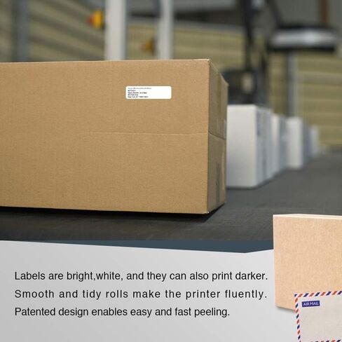 BETCKEY - Compatible DYMO 30346 (1/2" x 1-7/8") Library Barcode Labels - Compatible with DYMO Labelwriter 450, 4XL, NOT FIT 550 & 5XL [16 Rolls/9600 Labels] in Saudi Arabia