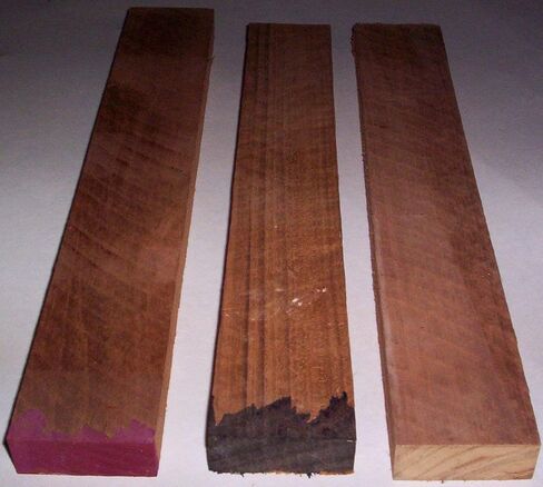 White's Woods Padauk Wood Craft Lumber Pack - 4 قطع ، 3/4 "× 2" × 12 " in Kuwait