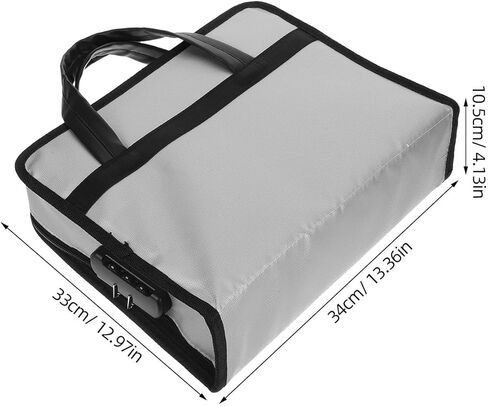 منظم أكياس المستندات: حقائب حامل الوثائق المقاومة للنيران في مجال السفر لتنظيم ملحقات اجتماع مكتب السفر in Kuwait