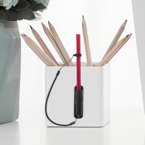 Stylus Fixing Rope 2-Pack with Adhesive Pen Holder and Elastic Spring Tether Ideal for Pencils and Stylus in Office School and Events in Saudi Arabia