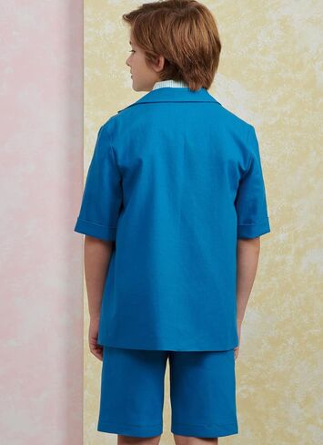 Simplicity SS9930A Easy to Make Easy to Make Children's, Teens' and Adults' Oversized Button-Front Blazers and Shorts Sewing Pattern Packet, Design Code S9930, Sizes XS - L/XS - XL in Saudi Arabia