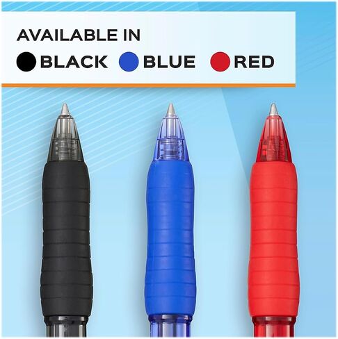 Paper Mate Profile Gel Pen, Retractable, Bold 1 Mm, Blue Ink, Translucent Blue Barrel, Dozen in Saudi Arabia