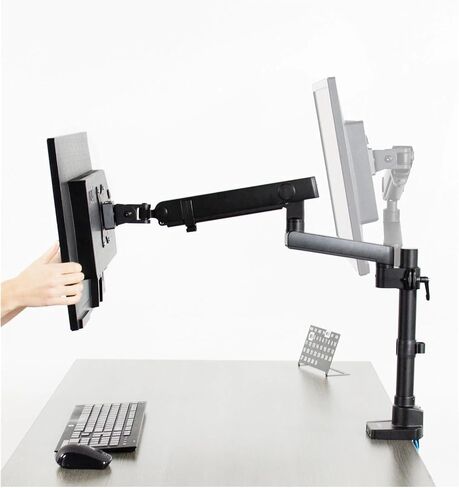حامل مكتب ARM Single Monitor Monitor Aluminist مع منفذ U - in Saudi Arabia