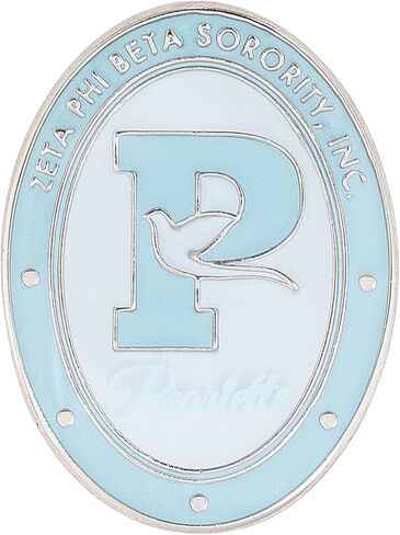 Zeta Phi Beta Lapel Pin Enamel Sorority Greek Letter Formal Wear Blazer Jacket (Lapel Pin - Design F) in Saudi Arabia