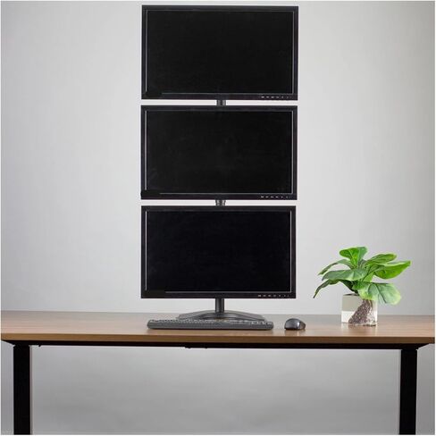 Triple Monitor Desk Stand/Mount FreeStanding 3 شاشات تصل إلى 27 بوصة in Saudi Arabia