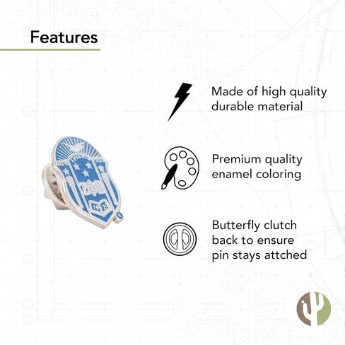 Zeta Phi Beta Lapel Pin Enamel Sorority Greek Letter Formal Wear Blazer Jacket (Lapel Pin - Design F) in Saudi Arabia