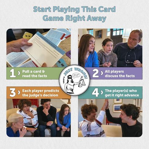 That's Just Wrong! – A Critical Thinking & Debate Game for Teens & Classrooms | Fun Ethical Dilemmas & Real-Life Legal Scenarios for Engaging Conversations in Saudi Arabia