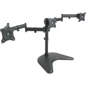 Triple Bracket Adjustable Desktop Stand Suitable for 3 LCD Screens up to 24 inches in Saudi Arabia