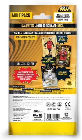 Topps UEFA Champions League Match Attax 24/25 Trading and Collectible Card Game (Multipack of 6) in Saudi Arabia
