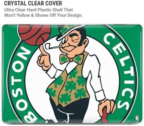 Skinit Case + Skin Compatible with MacBook Air 13in (2020) - Officially Licensed NBA Boston Celtics Large Logo Design in Saudi Arabia