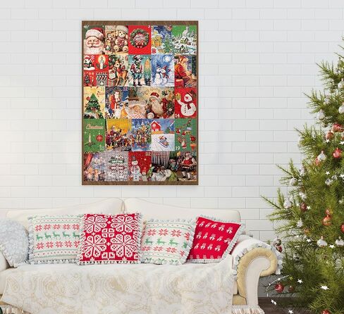Advent Calendar 2024 ألغاز عيد الميلاد: 1008pcs أحذية بانورامزو 24 يومًا من المفاجأة العد التنازلي ، عيد الميلاد القديم ، هدية عيد الميلاد للبالغين ، الأولاد ، الفتيات in Kuwait