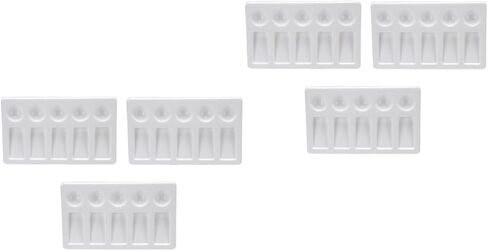 2sets 3 PCS Platelets Rights Rightweight Mixing Drays for Alloving Waterclor Action Mixing Boards for Artists Cauphs and Hobbyists 3pcs*2 in Kuwait