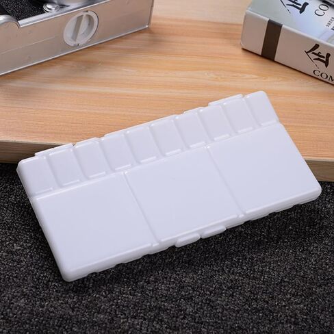 25 Grids Plastic Watercolor Pigment Box Lid Foldable Painting Palette for Artists and Boys and Girls for Travel and Outdoor Painting in Saudi Arabia