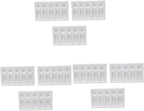 2sets 3 PCS Platelets Rights Rightweight Mixing Drays for Alloving Waterclor Action Mixing Boards for Artists Cauphs and Hobbyists 3pcs*2 in Kuwait