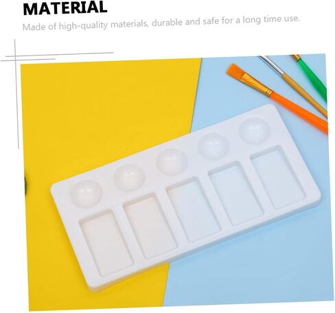 2sets 3 PCS Platelets Rights Rightweight Mixing Drays for Alloving Waterclor Action Mixing Boards for Artists Cauphs and Hobbyists 3pcs*2 in Kuwait