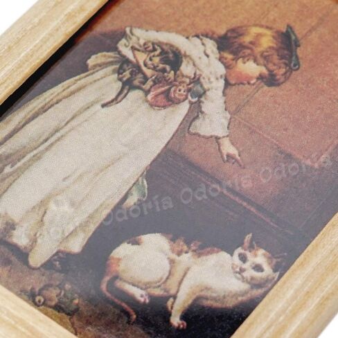 Odoria 1/12 Miniature Framed Wall Art Picture Painting Dollhouse Accessories in Saudi Arabia