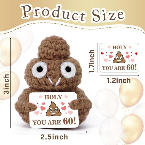 هدايا عيد ميلاد الخمسين للنساء الرجال ، 1975 ديكورات عيد ميلاد ، 1975 مواليد هدايا للنساء الرجال ، و 50 حشوات مزحة سعيدة ، وخمسين سنة هفوة له ، والدمية الصوفية مع بطاقة مضحكة in Kuwait