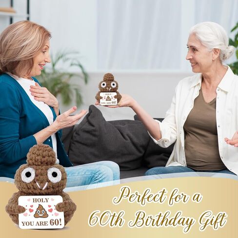 هدايا عيد ميلاد الخمسين للنساء الرجال ، 1975 ديكورات عيد ميلاد ، 1975 مواليد هدايا للنساء الرجال ، و 50 حشوات مزحة سعيدة ، وخمسين سنة هفوة له ، والدمية الصوفية مع بطاقة مضحكة in Kuwait