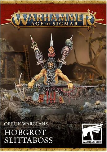 Warhammer Hobgrot Slittaboss - Orruk Warclans Age of Sigmar in Saudi Arabia