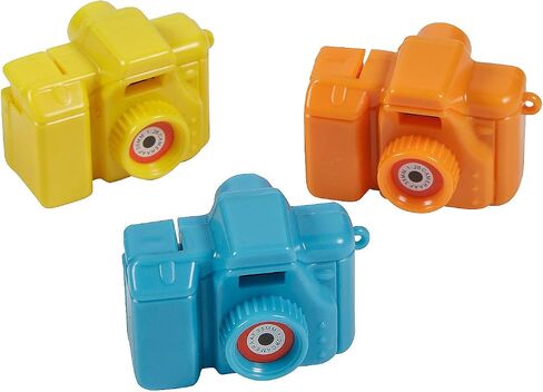 Fun Express 1 1/4" Mini Zoom in Religious Inspirational Critter Cameras - 12 Pieces, Vacation Bible School Supplies in Saudi Arabia