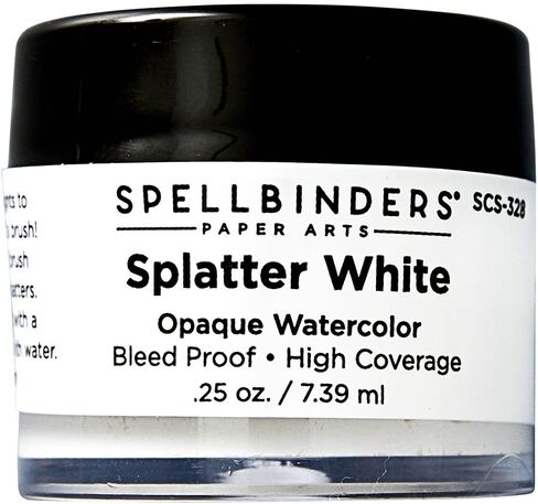 Spellbinders Splatter White Opaque Watercolor in Saudi Arabia