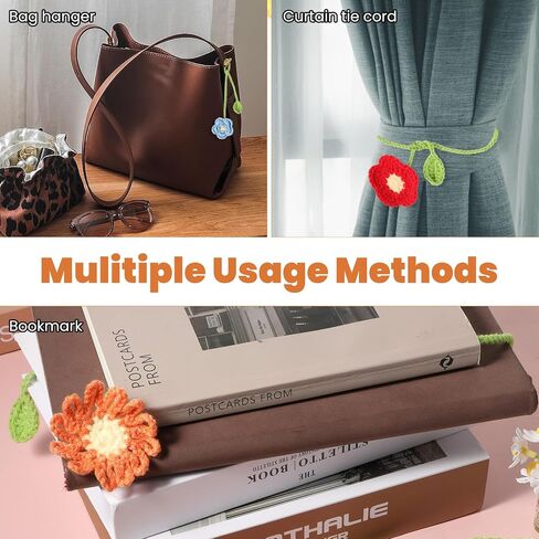 BEWUDY 5PCS FLOWMAND FORMMART for Women ، CORCHET CORCHET FLORAL LOTCHELS CORCHET LOCKERTION in Saudi Arabia
