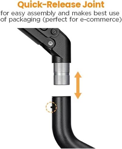Single Arm TV LCD Monitor Desk Mount Bracket in Saudi Arabia