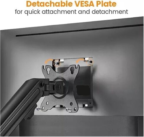 Single Arm TV LCD Monitor Desk Mount Bracket in Saudi Arabia