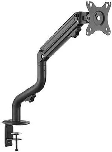 Single Arm LCD Monitor Desk Mount Bracket Swivel Spring Assist 17-32 Inch in Saudi Arabia