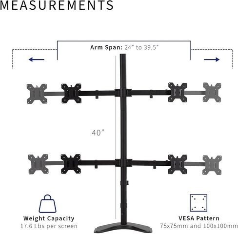 27" to 38" Monitor Stand - in Saudi Arabia