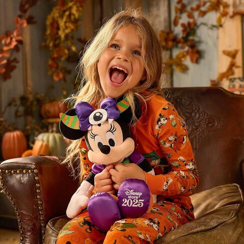 DISNEY STORE Official Mickey Mouse Halloween Plush - Disney Halloween Stuffed Animal with Embroidered Features, Detailed Plush Sculpting, Furry Monster Costume, Felt Teeth, Scales and Cyclops Eye in Saudi Arabia