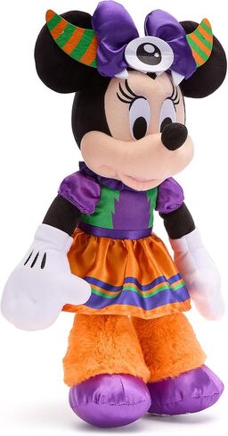 DISNEY STORE Official Mickey Mouse Halloween Plush - Disney Halloween Stuffed Animal with Embroidered Features, Detailed Plush Sculpting, Furry Monster Costume, Felt Teeth, Scales and Cyclops Eye in Saudi Arabia