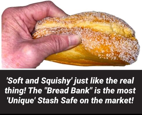 Diversion Safe Worlds Most Unique Fake Bread Stash Can Safe Security Decoy Place In Fridge Feels like the Real thing with Hidden Compartment to Hide Valuables Moisture Proof Bottle And Security Bag in Kuwait