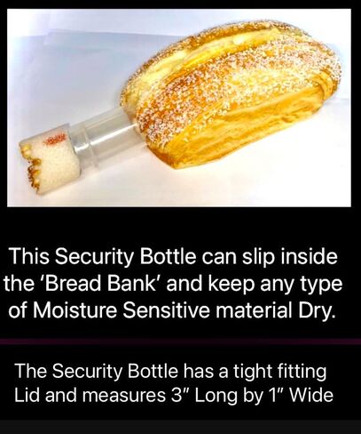 Diversion Safe Worlds Most Unique Fake Bread Stash Can Safe Security Decoy Place In Fridge Feels like the Real thing with Hidden Compartment to Hide Valuables Moisture Proof Bottle And Security Bag in Kuwait