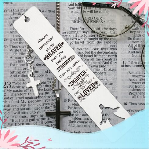 Catholic Bookmarks Gifts for Women, Men,Teen, Kids, Birthday Bookmarks Gifts for Daughter, Son, Bible Bookmarks Gifts for Women, Christian Gifts for Men, Girls, Boys in Saudi Arabia