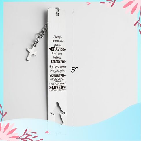 Catholic Bookmarks Gifts for Women, Men,Teen, Kids, Birthday Bookmarks Gifts for Daughter, Son, Bible Bookmarks Gifts for Women, Christian Gifts for Men, Girls, Boys in Saudi Arabia