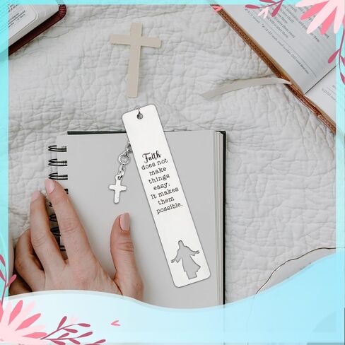 Catholic Bookmarks Gifts for Women, Men,Teen, Kids, Birthday Bookmarks Gifts for Daughter, Son, Bible Bookmarks Gifts for Women, Christian Gifts for Men, Girls, Boys in Saudi Arabia