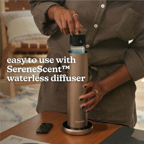 Homedics SereneScent Moroccan Magic Fragrance Oil Bottle, 120 ml, Clean & Natural, Fruity & Woody Fragrance Oil for Home Air, Use with Homedics SereneScent Diffusers in Kuwait