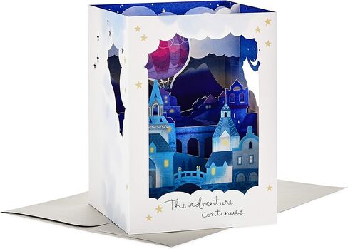 ورقة هولمارك Wonder Wonder Displable Up Card (Adventure تستمر) in Saudi Arabia